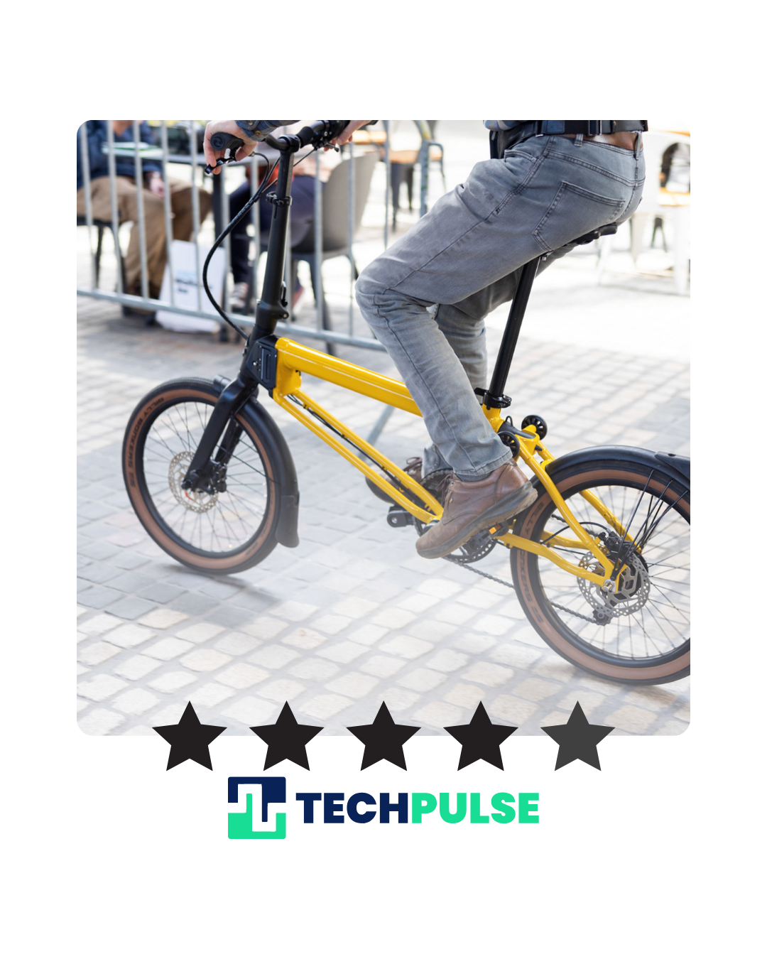 Techpulse.be: "Truly: it is a joy to ride this folding bike."